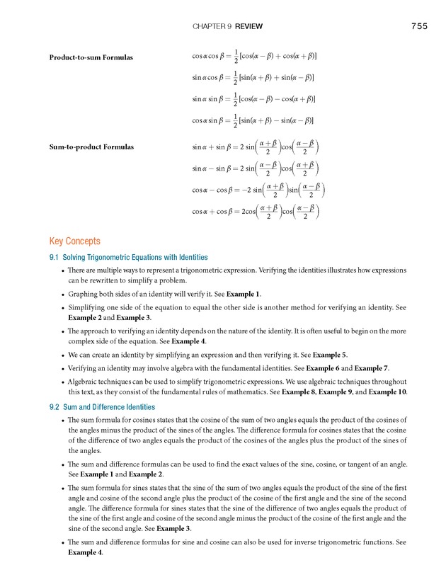 Algebra and Trigonometry - Front Matter 773